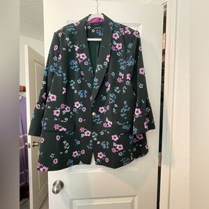 Floral Statement Blazer
